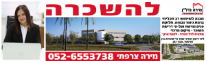 להשכרה- הדפסת שימשוניות