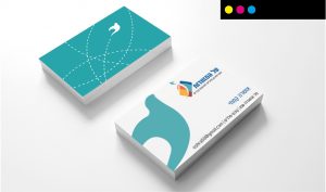 על המזוודות -הדפסת כרטיסי ביקור